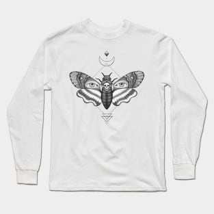 Death's-Head Hawkmoth Long Sleeve T-Shirt